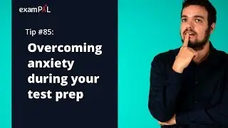 GRE tip #85: Overcoming anxiety during your test prep