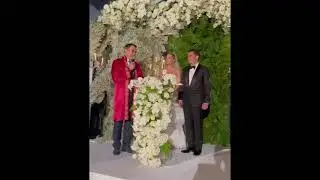 Nazlı Kayı ve Hacı Sabancı Çiftinin Düğününden İlk Kareler...