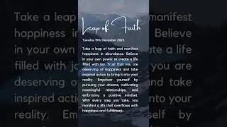 Daily Words of Wisdom - 19th December #manifesting #motivation #lawofattraction