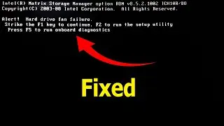Alert! Hard drive fan failure | How to fix hard drive fan failure error