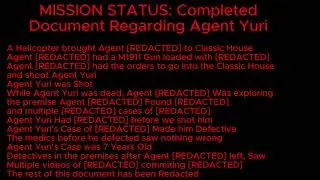 Mission: Kill Agent Yuri