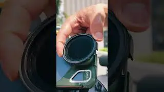 Using a SmallRig iPhone cage for in-car filming.