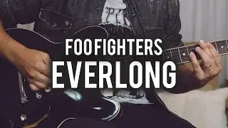 Foo Fighters - Everlong - Guitar Cover (Tabs)- Fender Chris Shiflett Telecaster - Gibson ES335