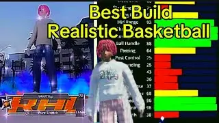 Best Pure Stretch Build Realistic Basketball #roblox