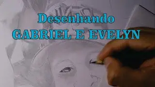 Speed Drawing Gabriel e Evelyn @diegomarinhoilustrador