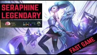 Seraphine Legendary Fast Game MVP | LoL Wild Rift