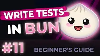 Bun's Test Runner is FAST and EASY | Beginner's Guide to Bun #11