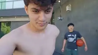 FaZe Ronaldo takes FaZe Kaysan's camera and jumps in the pool