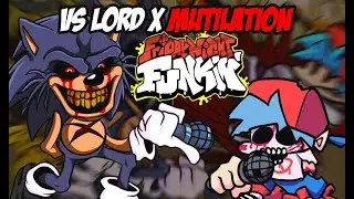 FNF Mutilation Custom Lord X song Mod