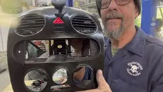 Beetle console removal