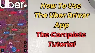 How to Use the Uber Driver App (2025) | Full Step-By-Step Tutorial for New Uber Drivers