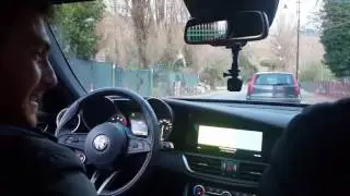 Alfa Romeo Giulia QV 510cv Pazzesca Accelerazione