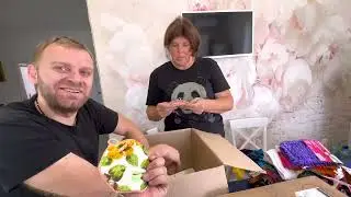 Новые посылки из Италии ! Приехал Самвел ! Штаны испортились хлоркой