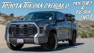 Toyota Tundra Camping trip - Big Sur, Monterey and Sunset State Beach