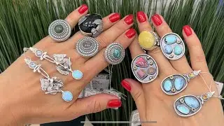УКРАШЕНИЯ НА ЛЮБОЙ ВКУС. НАТУРАЛЬНЫЕ КАМНИ В СЕРЕБРЕ