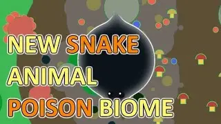 MOPE.IO // NEW SNAKE ANIMAL // POISON BIOME // TEASER # 2
