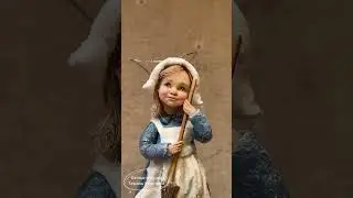Благодарю вас, друзья, за то, что подбрасываете мне идеи с образами! #ватныеелочныеигрушки