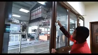 New System Handle Auto Lock And press To Unlock For Upvc Windows And Silinding Window