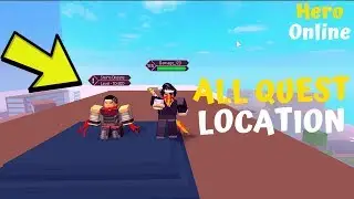 All Quest Location And Levels Required For Them In *Hosu City*|Hero Online|Roblox