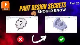🚀 From Zero to Hero in Fusion 360: 3D Modeling Basics! 💪
