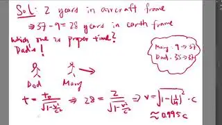 (Editing problem solved)(廣東話）Problems on Special Relativity | Special Relativity 狹義相對論
