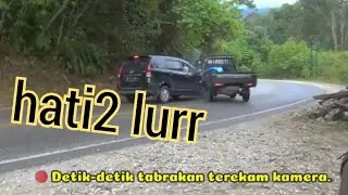 detik detik avanza vs l300 adu banteng