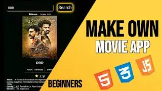 Movie App in Android by Using JS