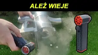 Ależ to ma moc! - Dmuchawa Drillpro AMNVOLT TF1-Pro  - Test od LowcyChin.pl