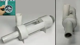 How To Make Water Pump using PVC pipe