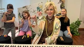 Пісенька -вправа "Граємо, зупиняємось".