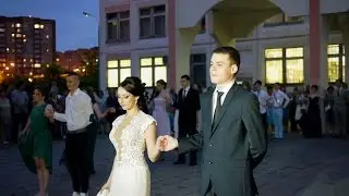 Танец на выпускном в Мытищах 2015