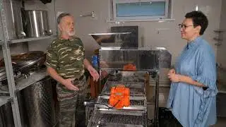 Комбайн для сортировки ягод винограда