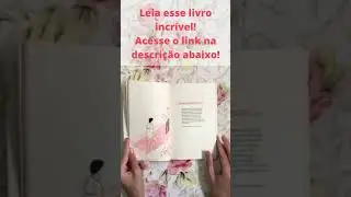 OLHA ESSE LIVRO NOVO: Para ressignificar um grande amor #shorts