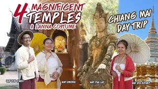 Chiang Mai: 1 Day Trip to 4 Magnificent Temples and 5$ Lanna Costume Rent!