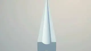 3D Animation of a Reinforced Foundation and Column of a building