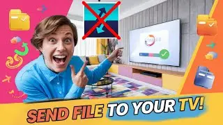 How To Send Files To TV | Android Tv | transfer file to Tv