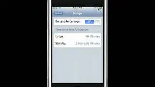 How to get percentage of battery on status bar for iPod touch and iPhone