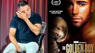 OSCAR DE LA HOYA EMOTIONAL AFTER WATCHING HIS GOLDEN BOY DOCUMENTARY “WE CRIED & EMBRACE!”