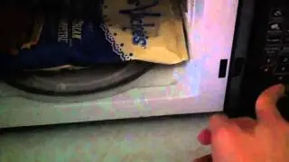 Shrinking Chip bag in a microwave
