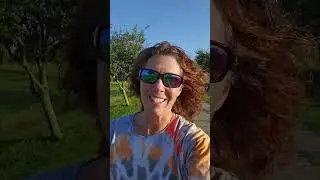 Farm bike ride talking sod and livestock at Circle C Farm