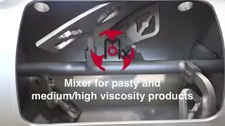 MIXER FOR PASTY AND MEDIUM/HIGH VISCOSITY PRODUCTS