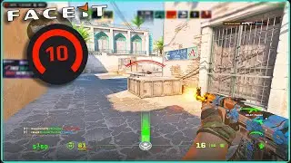 CS2 - Faceit 3400+ ELO'da Nefes Kesen Mücadele! - Faceit PUG - De_Dust 2 - FACEİT GAMEPLAY!