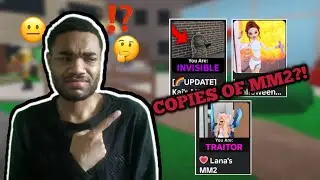 WHY EVERYONE COPYING with MM2 on ROBLOX…