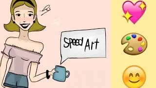 My speed digital art ☻