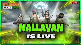 🔴NALLAVAN YT AS MERBIN YT | BGMI ROOM MATCH | BGMI LIVE UNLIMITED ROOM MATCH #shortslive #nallavanyt
