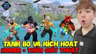 Supi Tank Bo combines Homer & God of Paper Magic, balances 4, sweeps enemy