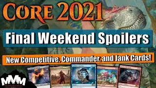 Core Set 2021 Spoilers - June 12, 13, 14 - Standard Shake-Up Cards, Reprints, and Funniest Card Yet!