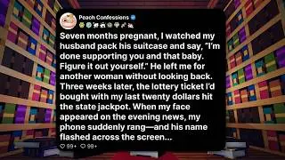 Seven months pregnant, I watched my husband pack his suitcase and say, I’m done supporting you
