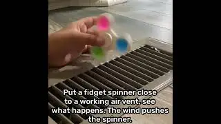 Fidget spinner trick