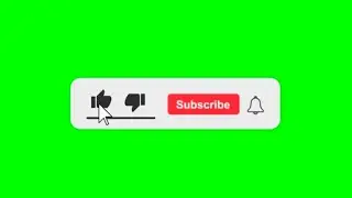 youtube like subscribe bell icon buttons green screen agra technical